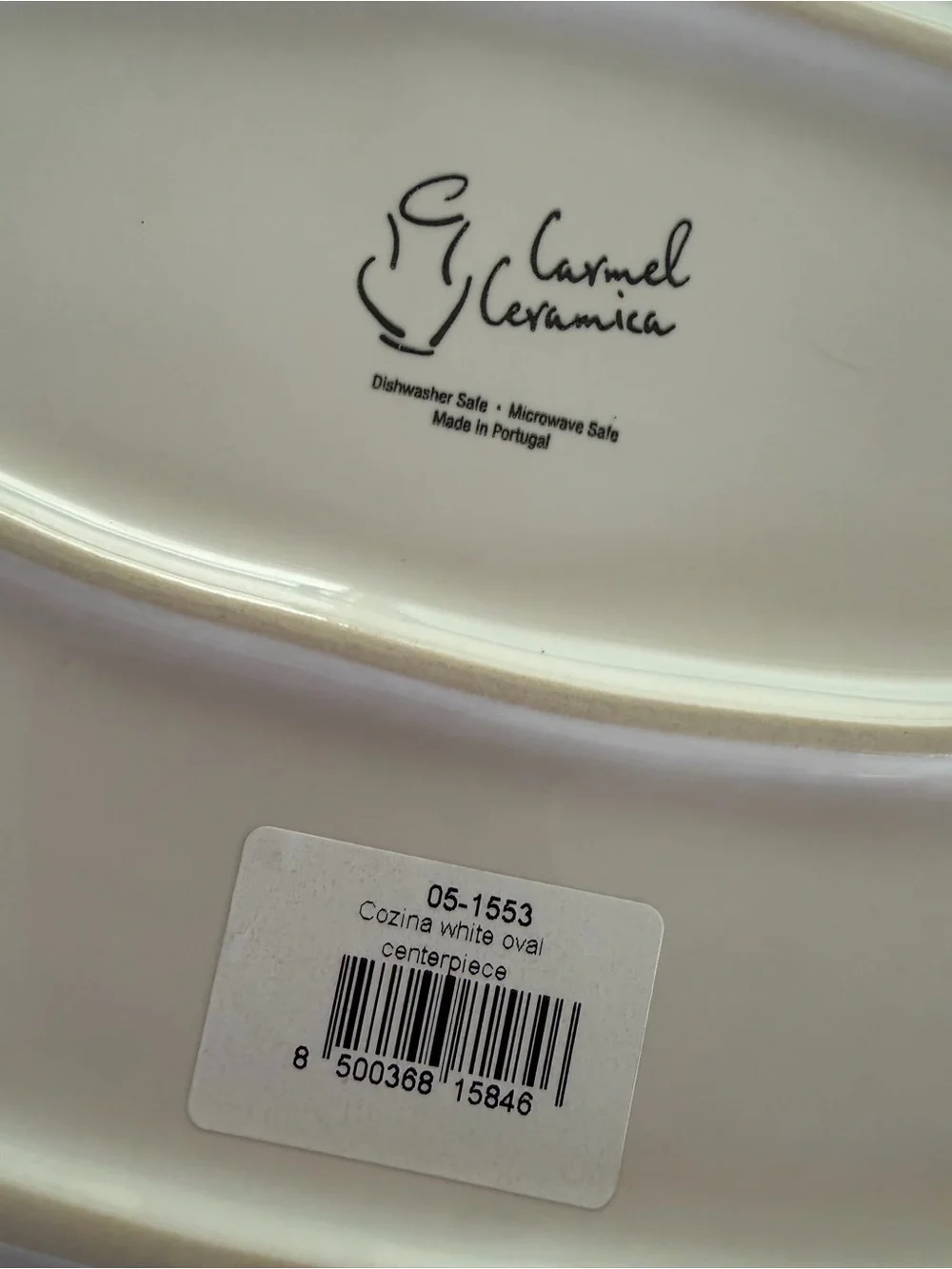 Classic White Oval Serving Platter - Home Dining